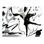 I Love To Dance! Postcard