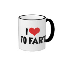 I Love To Fart Coffee Mug