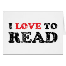 I Love To Read Distressed