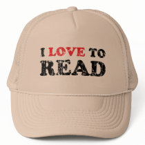 I Love To Read Distressed