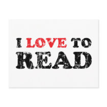 I Love To Read Distressed