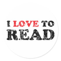 I Love To Read Distressed
