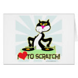I love to Scratch Greeting Cards