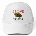 I Love Toads hats