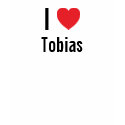 I love Tobias t-shirts