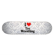I love Toe Wrestling Skate Board Deck