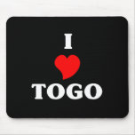 I Love Togo mousepads