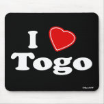 I Love Togo mousepads
