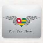 I Love Togo -wings mousepads