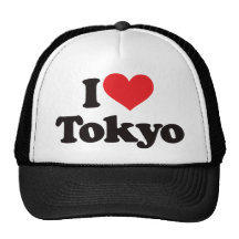 I Love Tokyo Mesh Hats