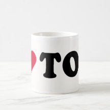 I LOVE TOM MUG