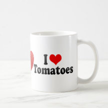 I Love Tomatoes Mug