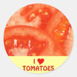 I Love Tomatoes Sticker