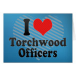 I Love Torchwood Officers cards