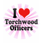 I Love Torchwood Officers t-shirts