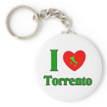 I Love Torrento Italy Key Chain