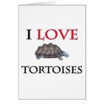 I Love Tortoises cards