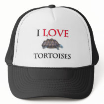 I Love Tortoises Mesh Hat