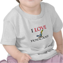 I Love Toucans T Shirt