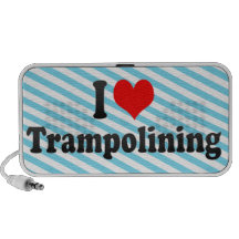 I love Trampolining Travel Speaker