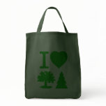 I Love Trees bags