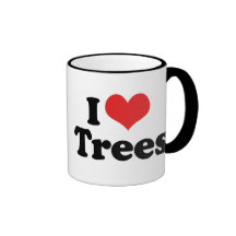 I Love Trees Mugs
