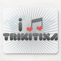 I Love Trikitixa Mousepads