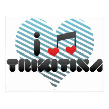 I Love Trikitixa Post Cards