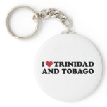 I Love Trinidad and Tobago keychains