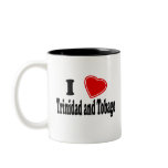 I Love Trinidad and Tobago mugs