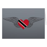 I Love Trinidad and Tobago -wings cards
