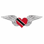 I Love Trinidad and Tobago -wings photo sculptures