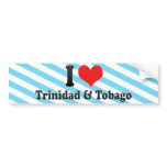 I Love Trinidad & Tobago bumper stickers