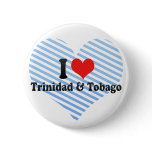 I Love Trinidad & Tobago buttons