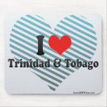 I Love Trinidad & Tobago mousepads