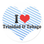 I Love Trinidad & Tobago stickers
