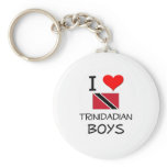 I Love Trinidadian Boys keychains
