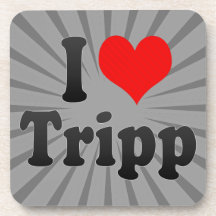 I love Tripp Drink Coasters