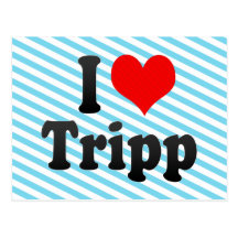 I love Tripp Postcard