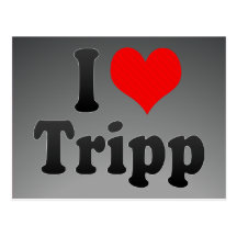 I love Tripp Postcard