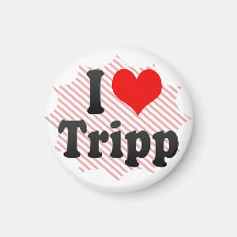I love Tripp Refrigerator Magnet