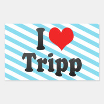 I love Tripp Sticker