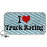 I love Truck Racing iPod Speakers