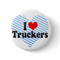 I Love Truckers Pins