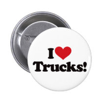 I Love Trucks! buttons