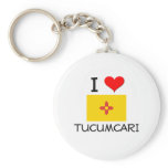 I Love Tucumcari New Mexico Keychain