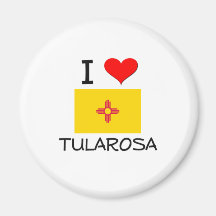 I Love Tularosa New Mexico Fridge Magnets