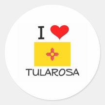 I Love Tularosa New Mexico Sticker