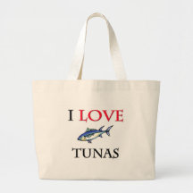 I Love Tunas Bags