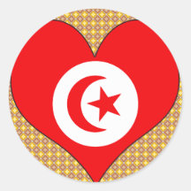 I Love Tunisia Sticker